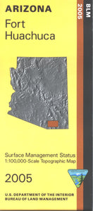 Map: Fort Huachuca AZ - AZ117S
