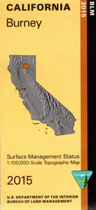 Map: Burney CA - CA055S