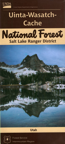Map: Uinta-Wasatch Cache NF UT: Salt Lake Ranger District.