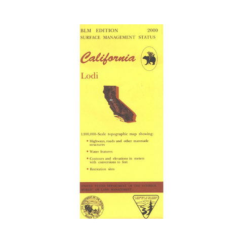 Map: Lodi CA - CA240S