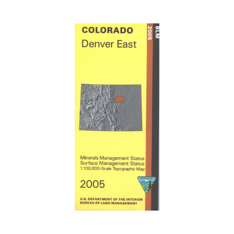 Map: Denver East CO - CO117S