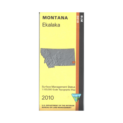 Map: Ekalaka MT - MT1062S