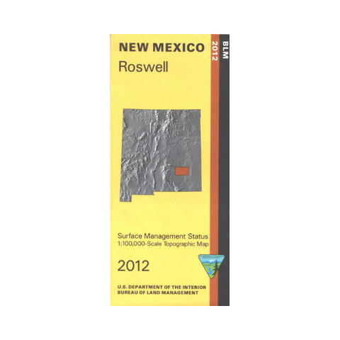 Map: Roswell NM - NM043S