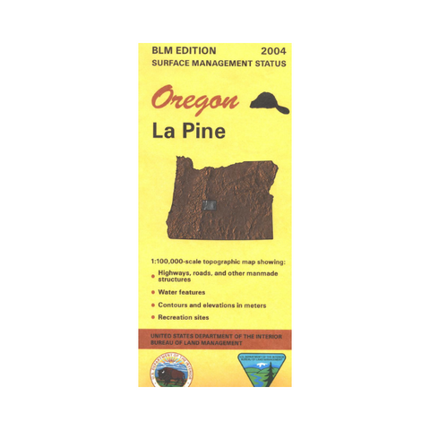 Map: La Pine OR - OR032S