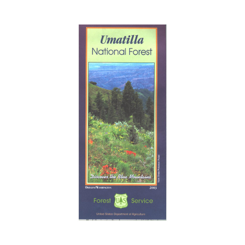Map: Umatilla OR National Forest