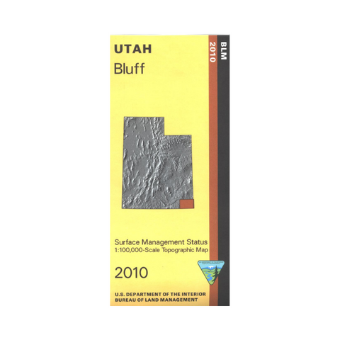 Map: Bluff UT - UT103S