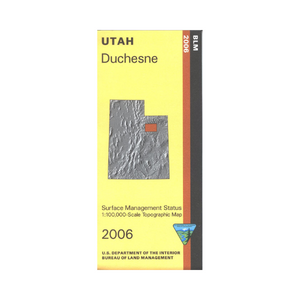 Map: Duchesne UT - UT107S