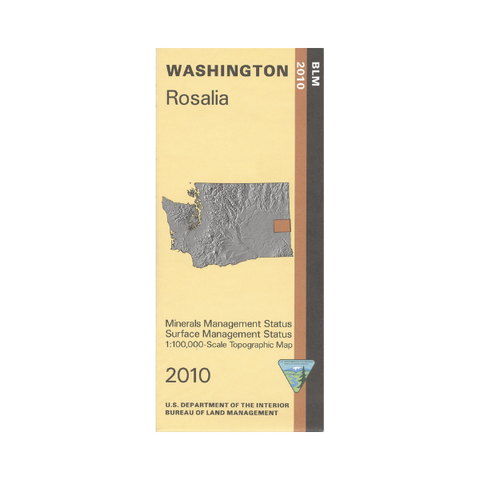 Map: Rosalia WA - WA035S