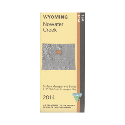 Map: Nowater Creek WY - WY035S