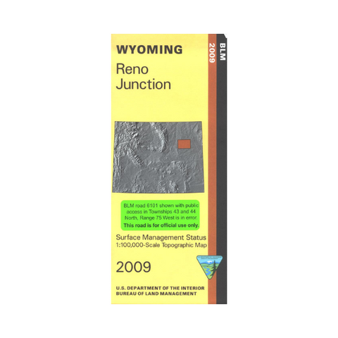 Map: Reno Junction WY - WY042S
