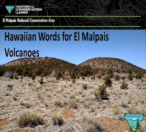 Aloha! Hawaiian Words for New Mexico Volcanos.