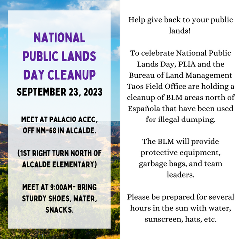 BLM Cleanup for National Public Lands Day