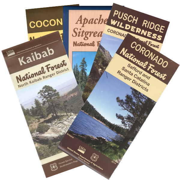 Arizona Forest Service Maps – Public Lands Interpretive Association