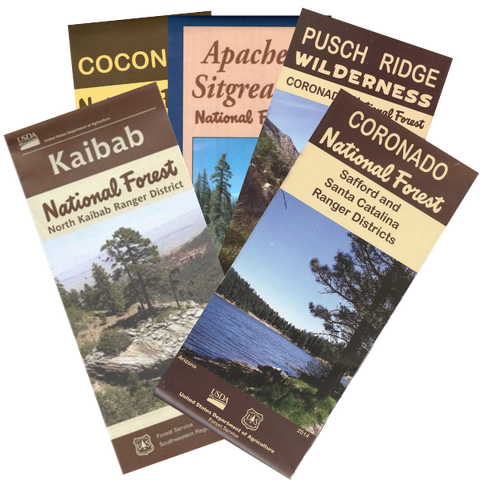 Arizona Forest Service Maps