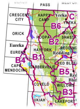 California Deer Hunt Zone B1