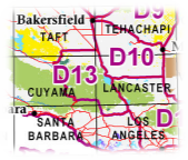 California Deer Hunt Zone D13 – Tagged hunting maps – Public Lands ...