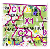 California Deer Hunt Zone X1
