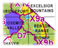 California Deer Hunt Zone X9A – Tagged california recreation map ...