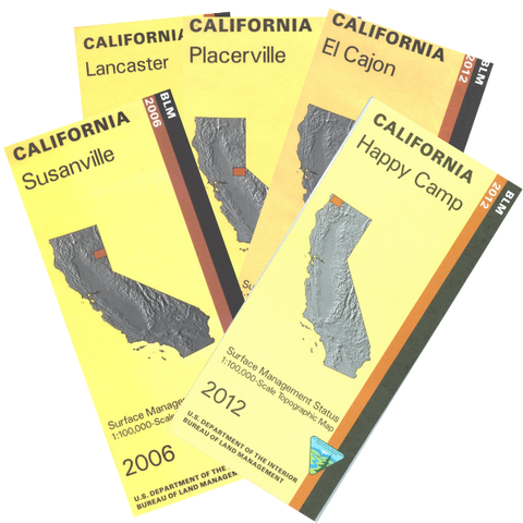 California BLM Maps