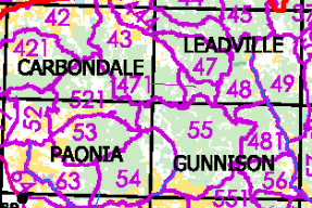 Colorado Hunting Unit 55