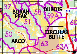 Idaho Hunting Unit 58