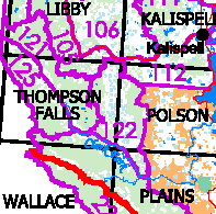Montana Moose Hunting District 122
