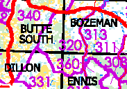 Montana Moose Hunting District 320