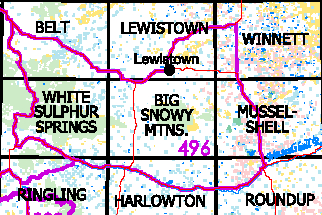 Montana Moose Hunting District 496