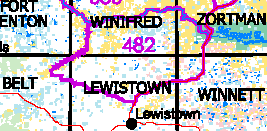 Montana Bighorn Sheep Hunting District 482