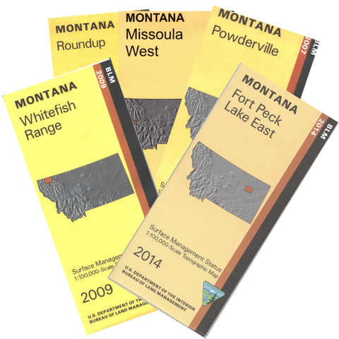 Montana BLM Maps