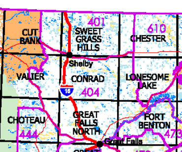 Montana Antelope Hunting District 404