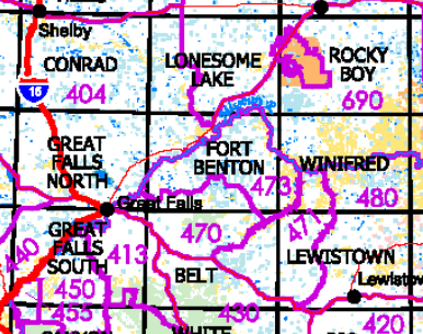 Montana Antelope Hunting District 473