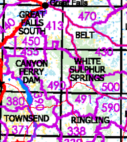 Montana Antelope Hunting District 490