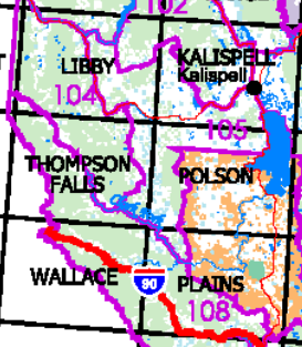 Montana Bear Hunting District 105
