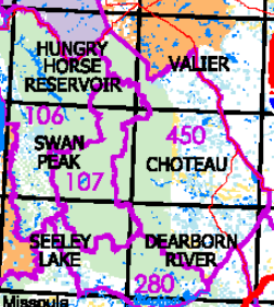Montana Bear Hunting District 107