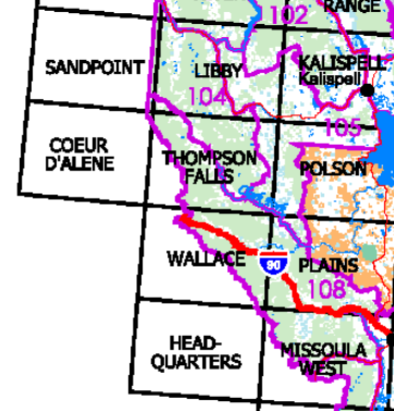 Montana Bear Hunting District 108