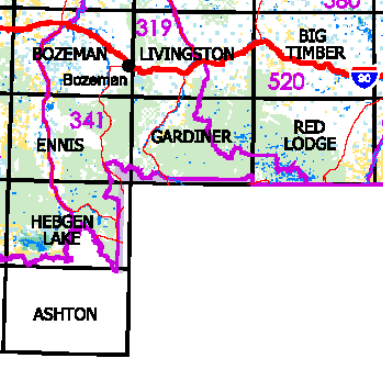 Montana Bear Hunting District 341