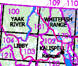 Montana Deer, Elk, and Mountain Lion Hunting District 101