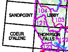 Montana Deer, Elk, and Mountain Lion Hunting District 121
