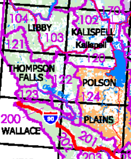 Montana Deer, Elk, and Mountain Lion Hunting District 122