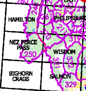 Montana Deer, Elk, and Mountain Lion Hunting District 250
