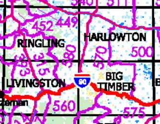Montana Deer, Elk, and Mountain Lion Hunting District 580