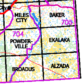 Montana Deer, Elk, and Mountain Lion Hunting District 705