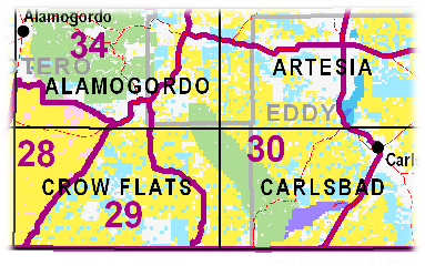 New Mexico Game Hunting Unit 30 – Tagged hunting maps – Public Lands ...