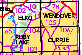Nevada Hunting Unit 105