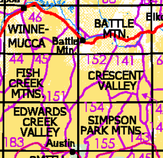 Nevada Hunting Unit 152