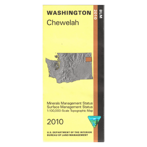 Map: Chewelah (Mineral) WA - WA008SM