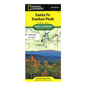 Map: Santa Fe Truchas Peak (Trails Illustrated)
