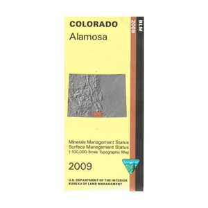 Map: Alamosa CO (MINERAL) - CO101SMM