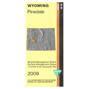 Map: Pinedale WY (MINERAL) - WY036SM